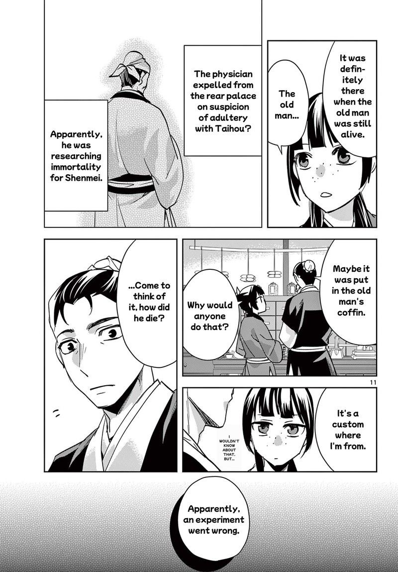 Kusuriya No Hitorigoto Maomao No Koukyuu Nazotoki Techou Chapter 90 Page 11