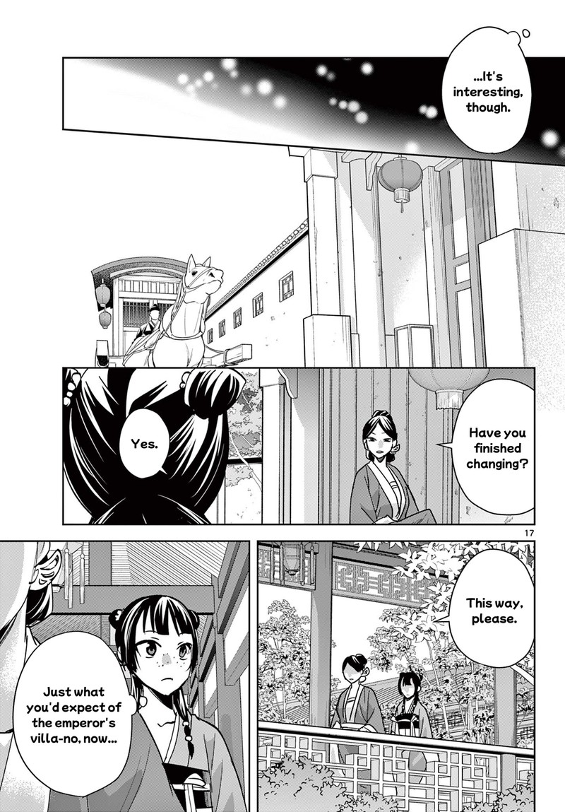 Kusuriya No Hitorigoto Maomao No Koukyuu Nazotoki Techou Chapter 90 Page 17