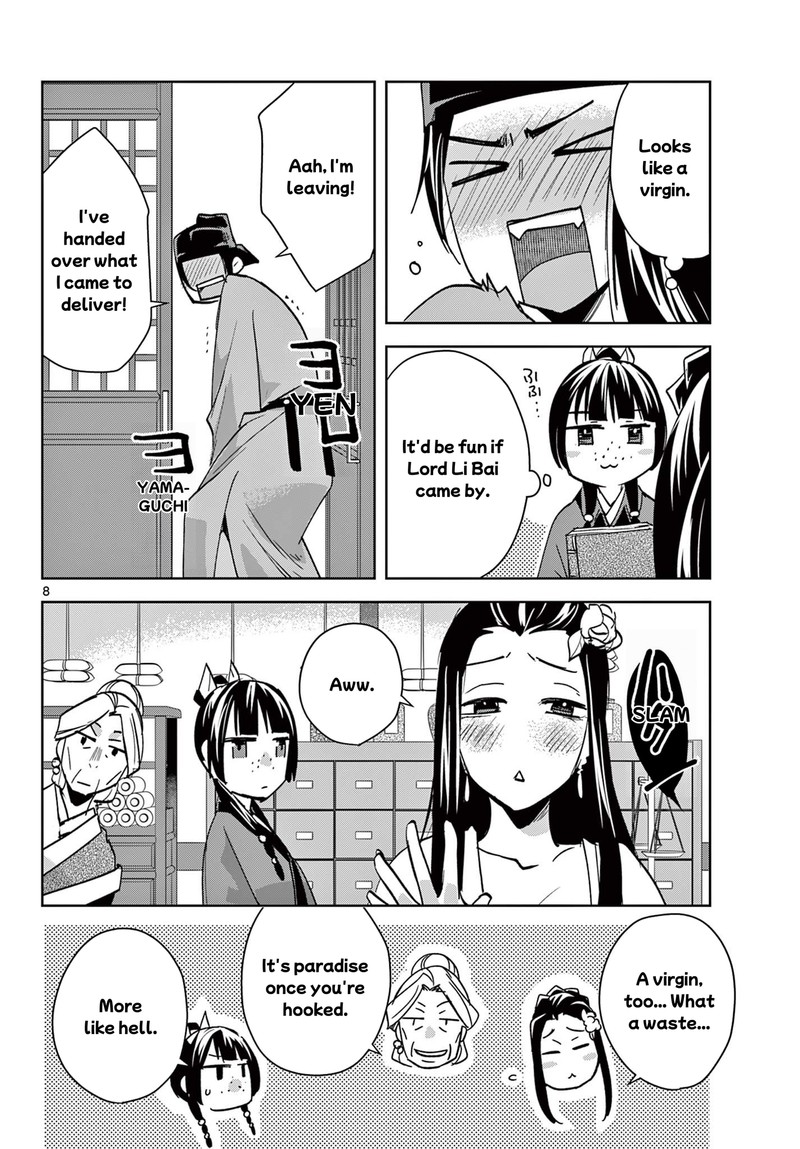 Kusuriya No Hitorigoto Maomao No Koukyuu Nazotoki Techou Chapter 90 Page 8