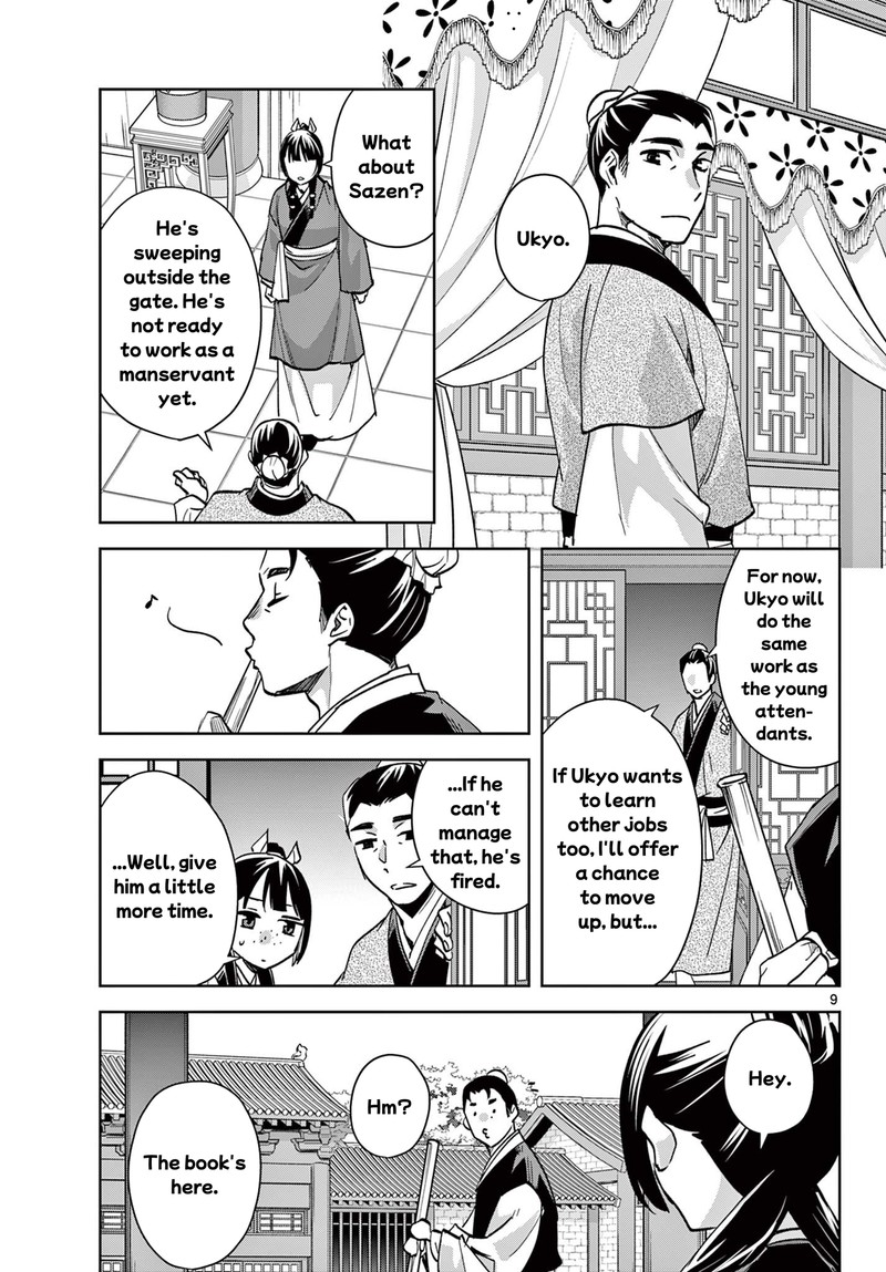 Kusuriya No Hitorigoto Maomao No Koukyuu Nazotoki Techou Chapter 90 Page 9