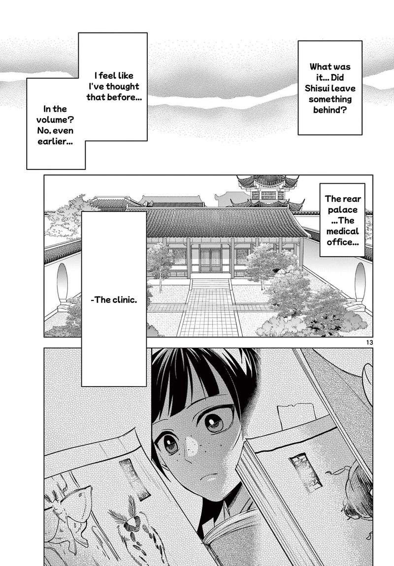 Kusuriya No Hitorigoto Maomao No Koukyuu Nazotoki Techou Chapter 91a Page 13