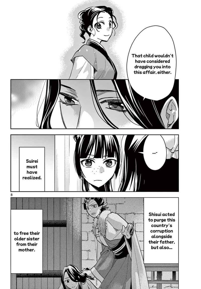 Kusuriya No Hitorigoto Maomao No Koukyuu Nazotoki Techou Chapter 91a Page 8