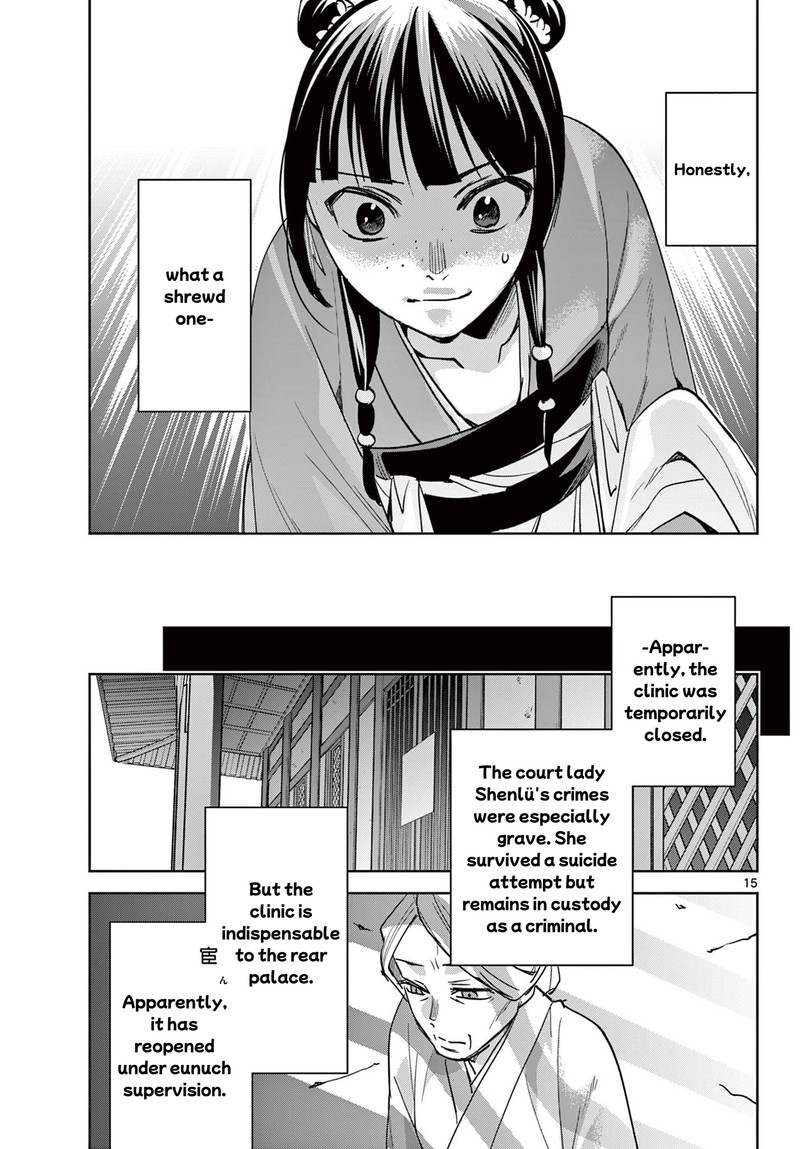Kusuriya No Hitorigoto Maomao No Koukyuu Nazotoki Techou Chapter 91b Page 1