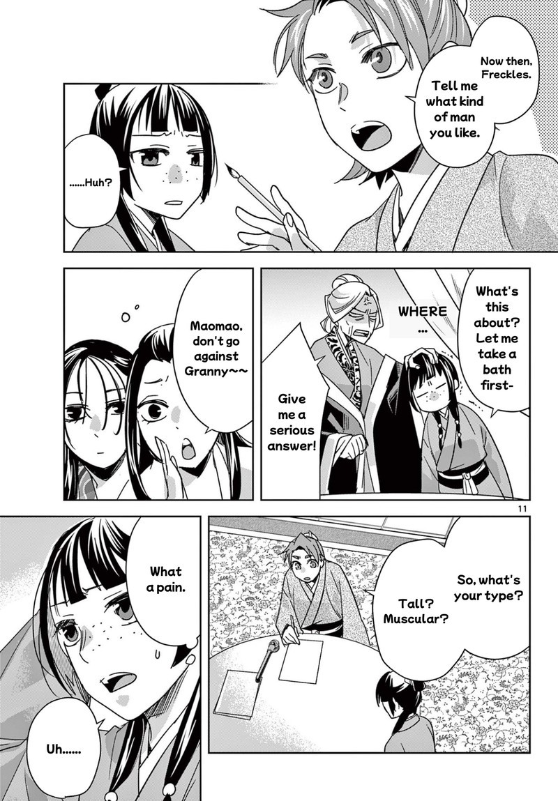 Kusuriya No Hitorigoto Maomao No Koukyuu Nazotoki Techou Chapter 92 Page 11