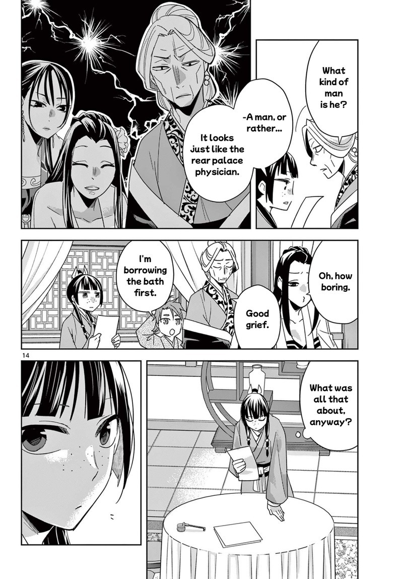 Kusuriya No Hitorigoto Maomao No Koukyuu Nazotoki Techou Chapter 92 Page 14