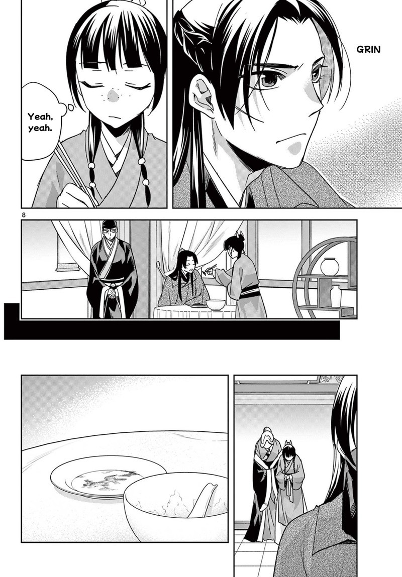 Kusuriya No Hitorigoto Maomao No Koukyuu Nazotoki Techou Chapter 92 Page 8