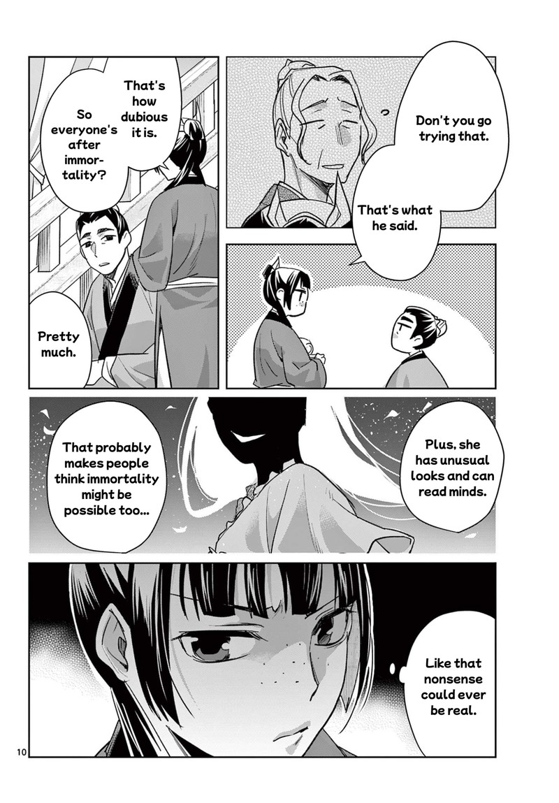 Kusuriya No Hitorigoto Maomao No Koukyuu Nazotoki Techou Chapter 93a Page 10