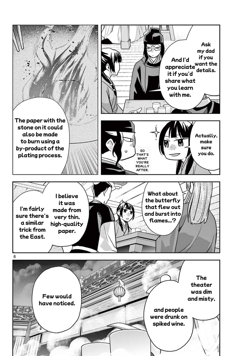 Kusuriya No Hitorigoto Maomao No Koukyuu Nazotoki Techou Chapter 95a Page 6