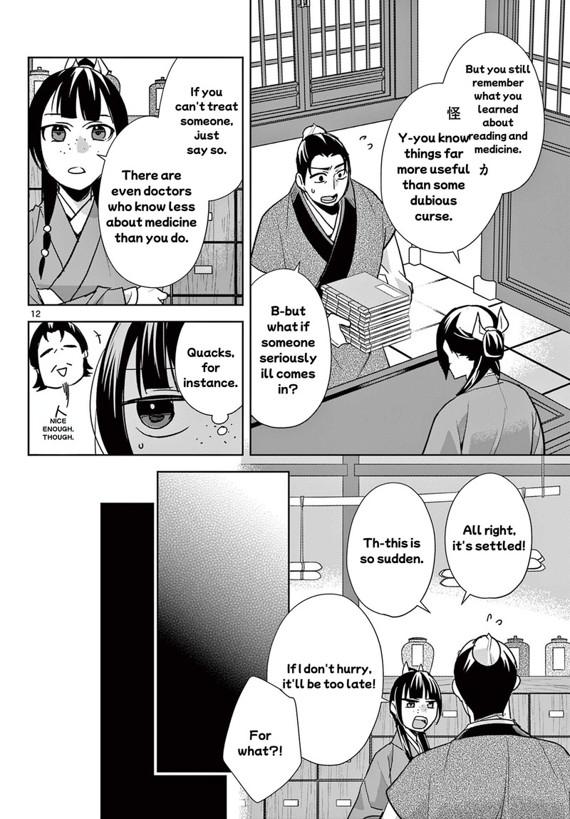 Kusuriya No Hitorigoto Maomao No Koukyuu Nazotoki Techou Chapter 96a Page 12