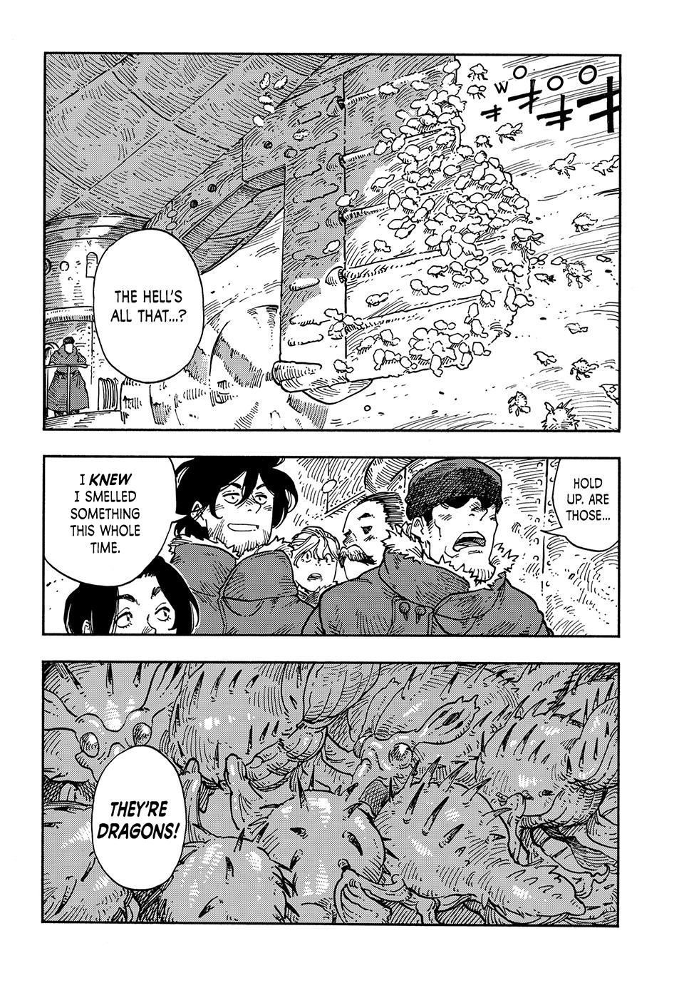 Kuutei Dragons Chapter 104 Page 35