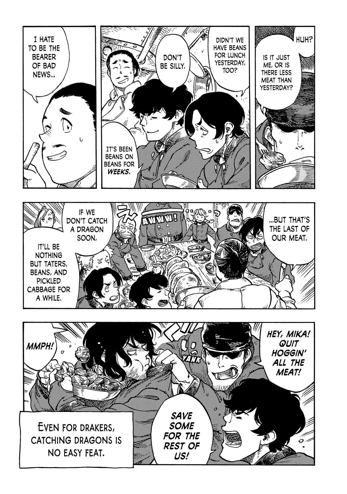 Kuutei Dragons Chapter 61e Page 3