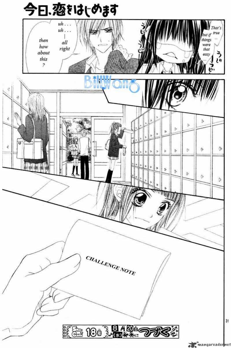 Kyou Koi Wo Hajimemasu Chapter 22 Page 32