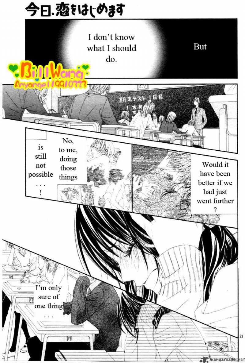 Kyou Koi Wo Hajimemasu Chapter 29 Page 27