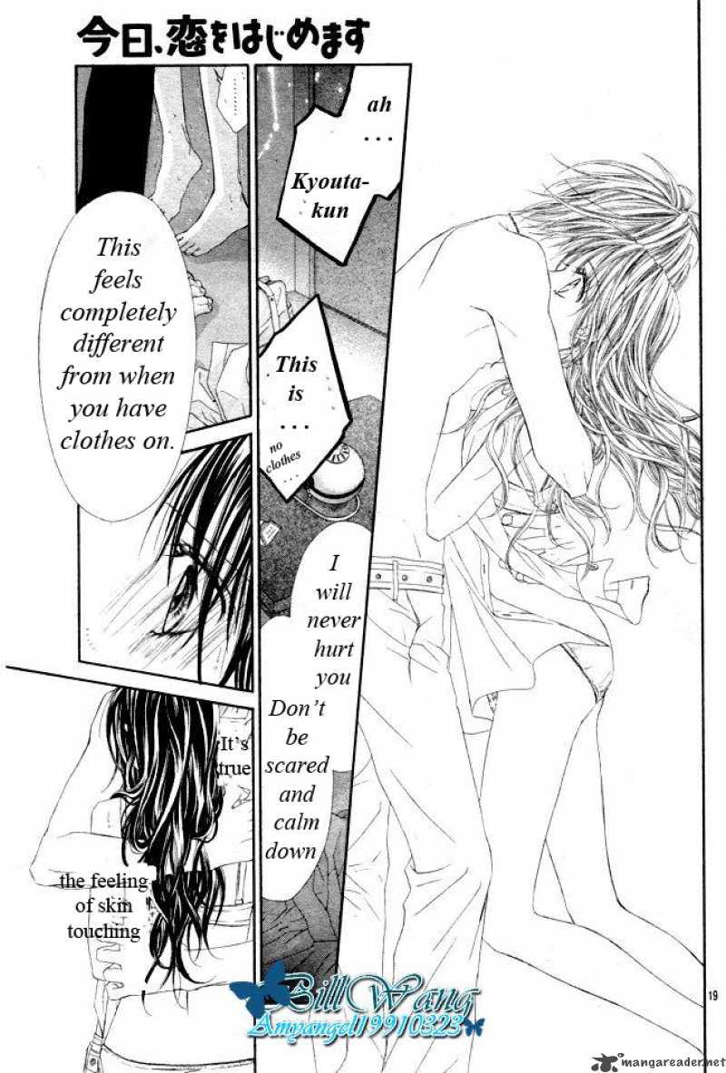 Kyou Koi Wo Hajimemasu Chapter 31 Page 20