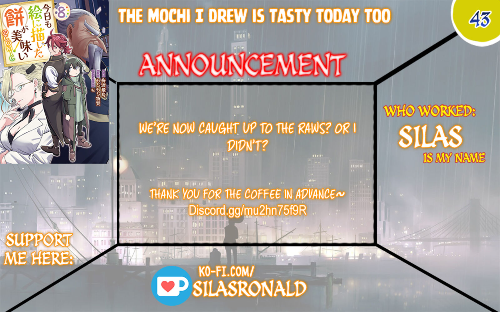 Kyou Mo E Ni Kaita Mochi Ga Umai Chapter 43 Page 1