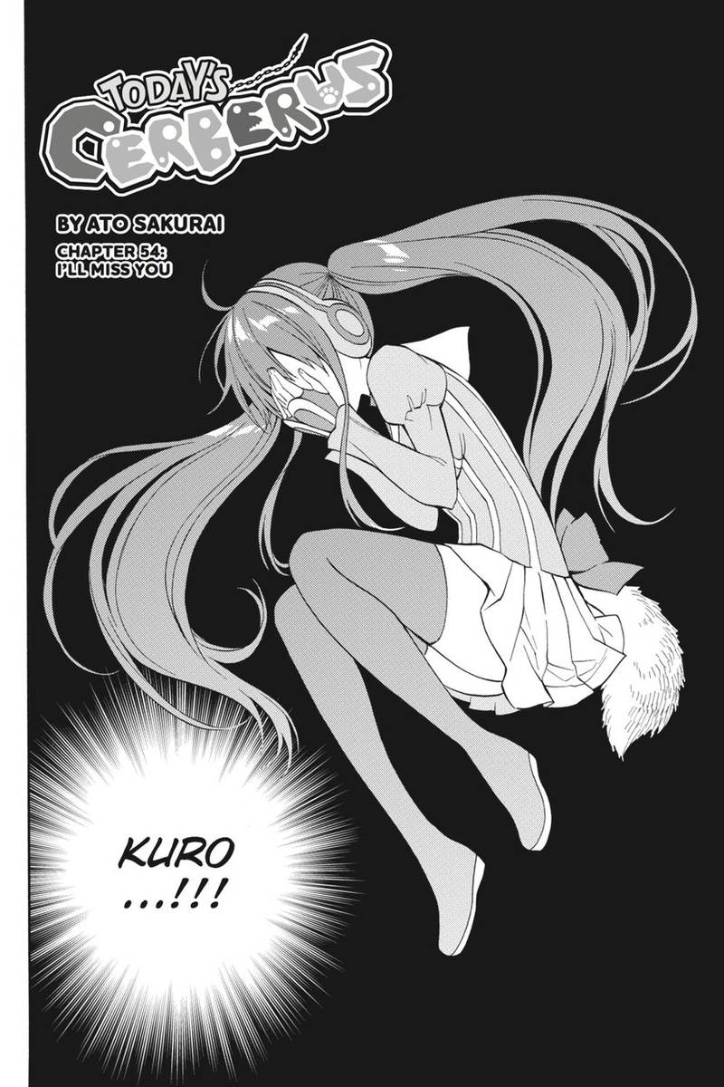 Kyou No Cerberus Chapter 54 Page 3