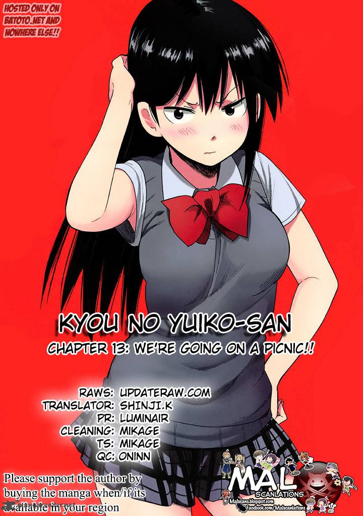 Kyou No Yuiko San Chapter 13 Page 14