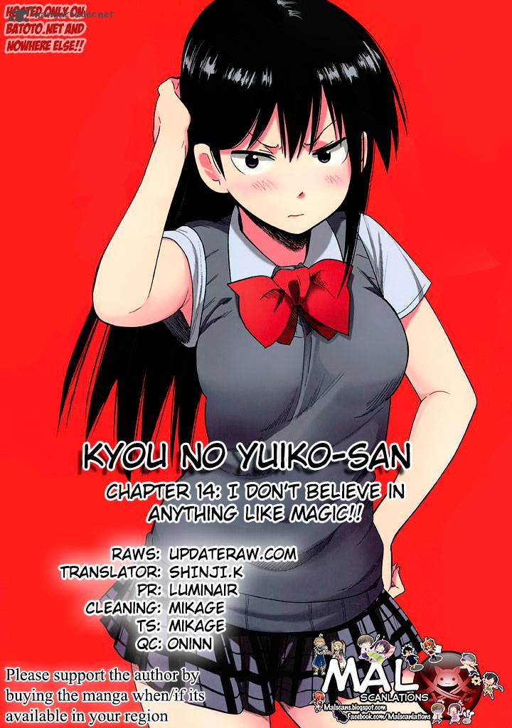 Kyou No Yuiko San Chapter 14 Page 15