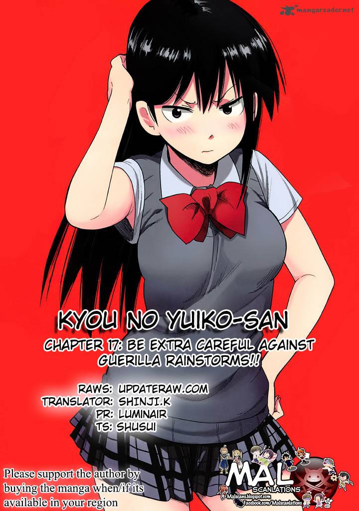 Kyou No Yuiko San Chapter 17 Page 1
