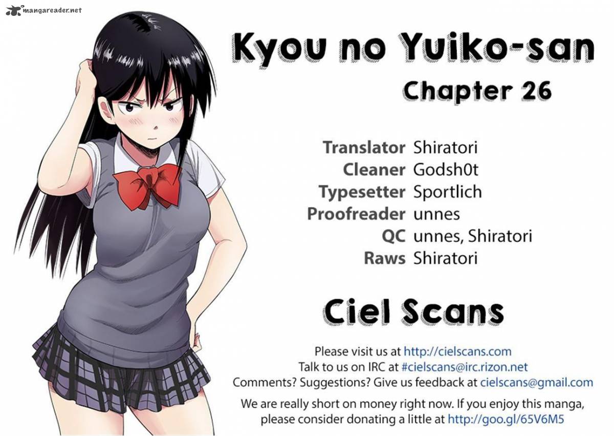 Kyou No Yuiko San Chapter 26 Page 16