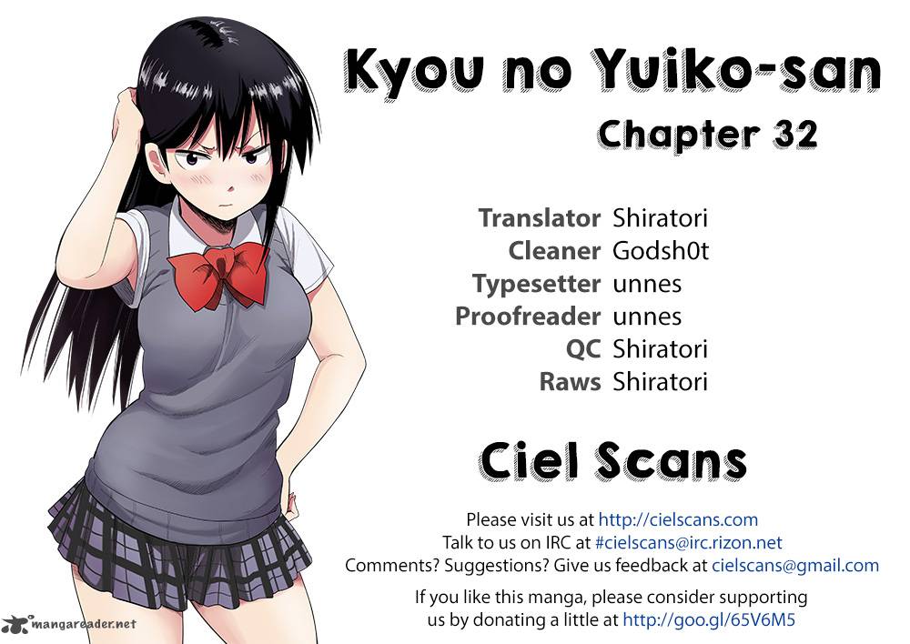 Kyou No Yuiko San Chapter 32 Page 1