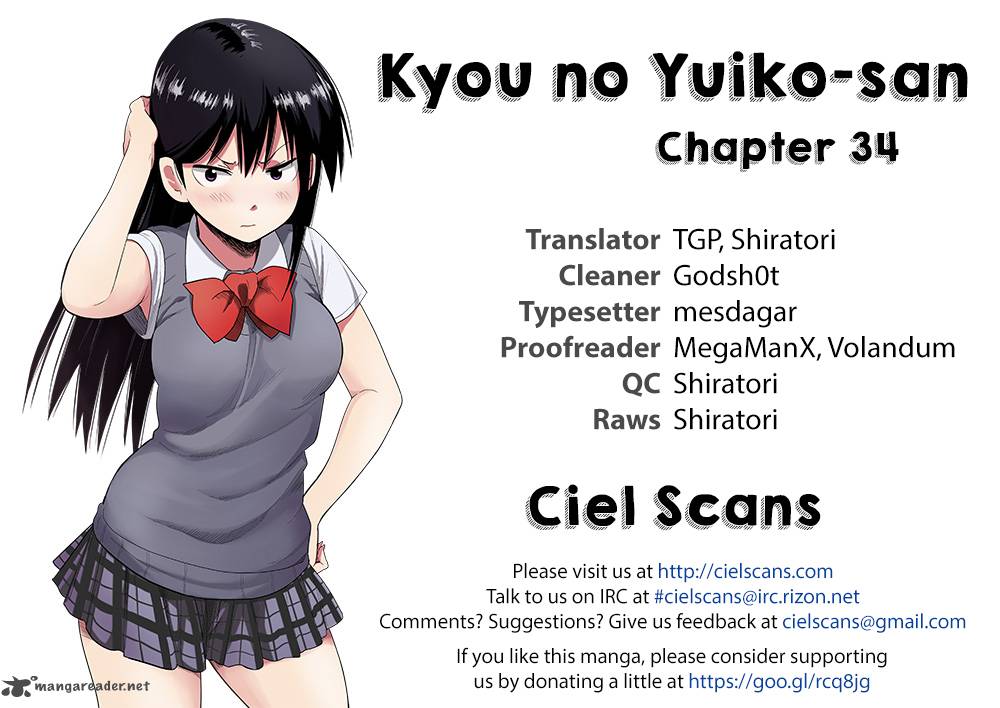Kyou No Yuiko San Chapter 34 Page 1