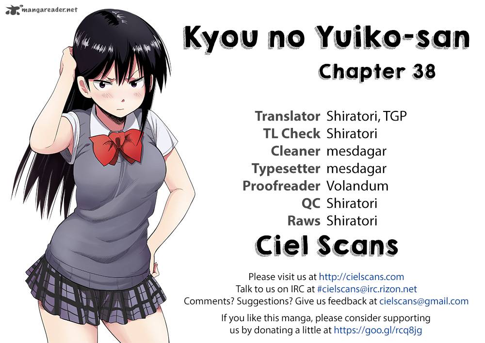 Kyou No Yuiko San Chapter 38 Page 1