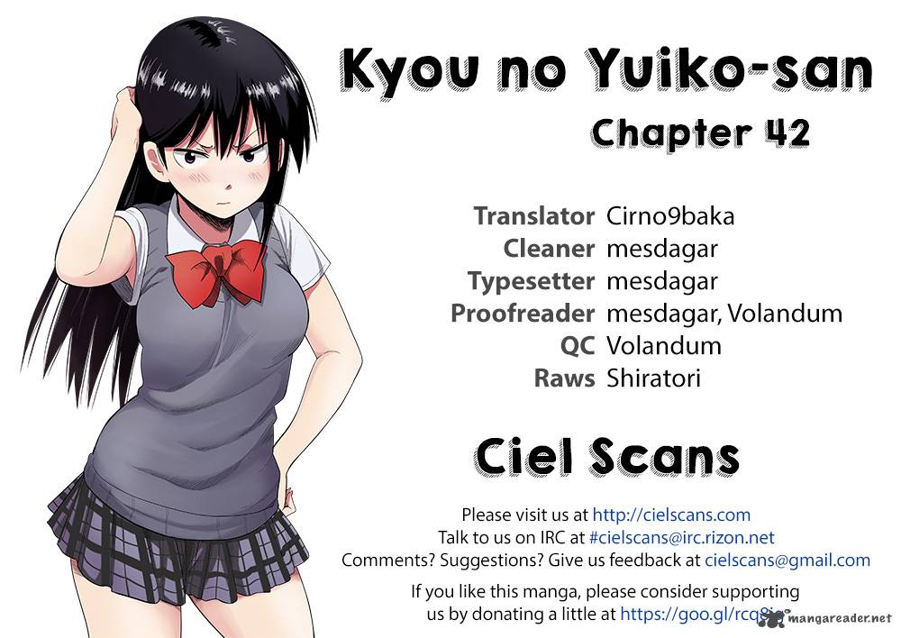 Kyou No Yuiko San Chapter 42 Page 1