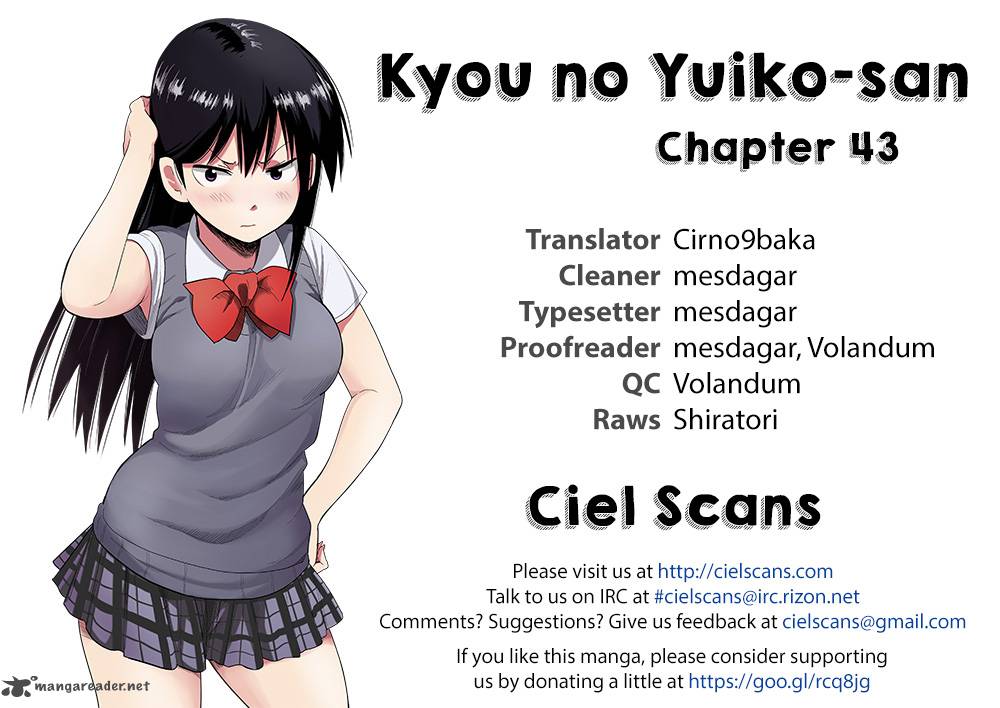 Kyou No Yuiko San Chapter 43 Page 1