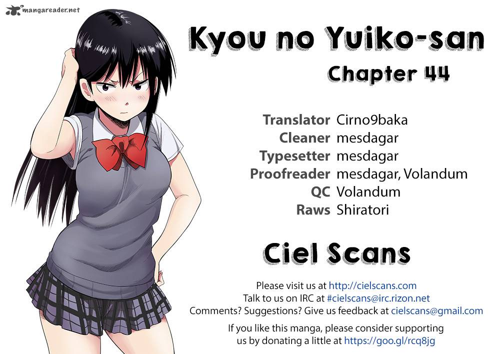Kyou No Yuiko San Chapter 44 Page 1