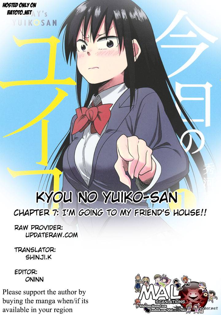 Kyou No Yuiko San Chapter 7 Page 1