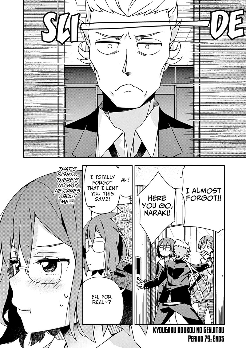 Kyougaku Koukou No Genjitsu Chapter 79 Page 9