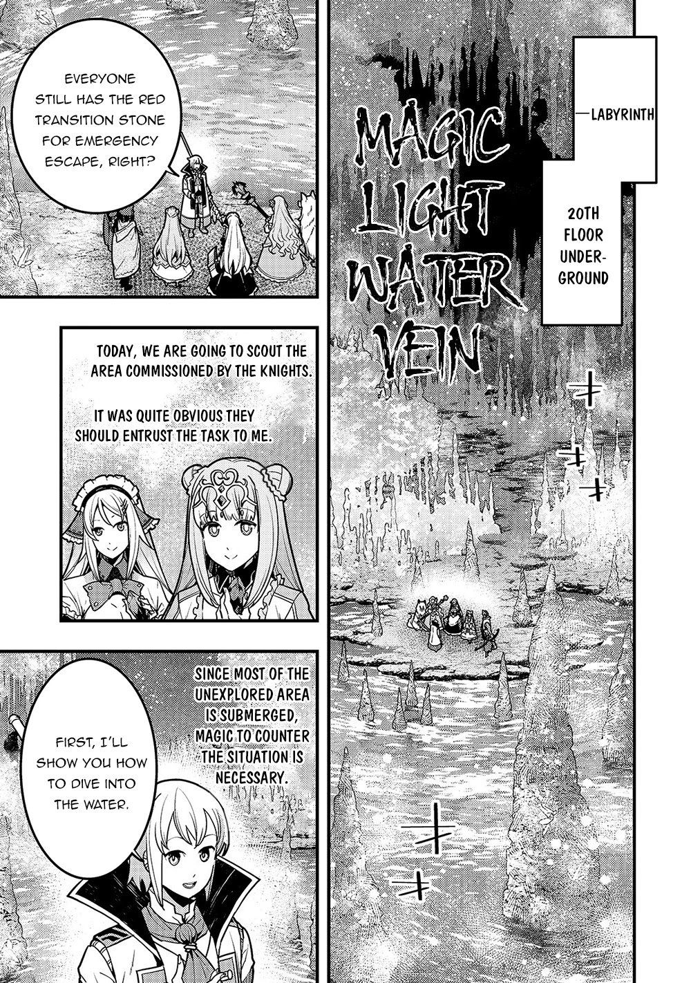 Kyoukai Meikyuu To Ikai No Majutsushi Chapter 35 Page 1