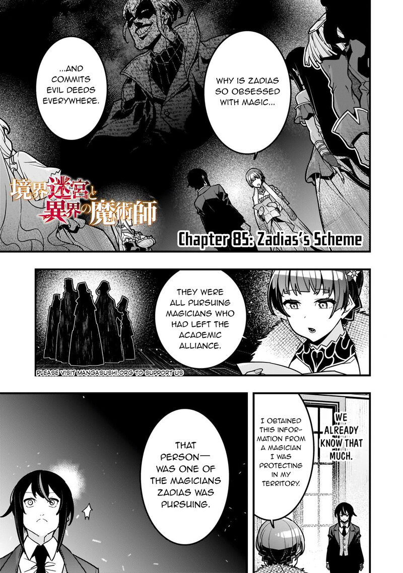 Kyoukai Meikyuu To Ikai No Majutsushi Chapter 85 Page 2