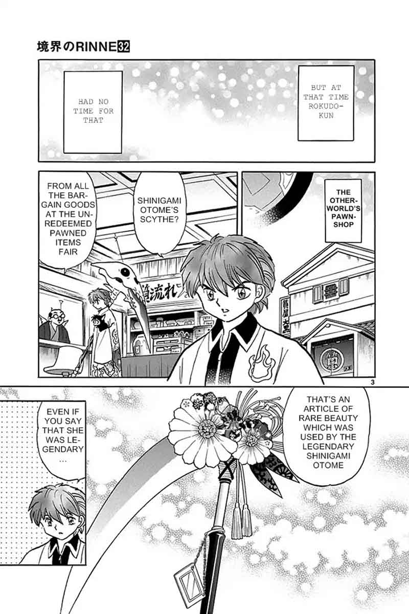 Kyoukai No Rinne Chapter 313 Page 3