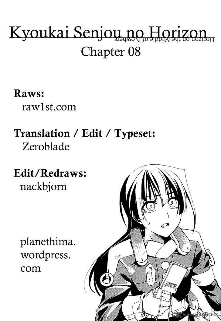 Kyoukai Senjou No Horizon Chapter 8 Page 1