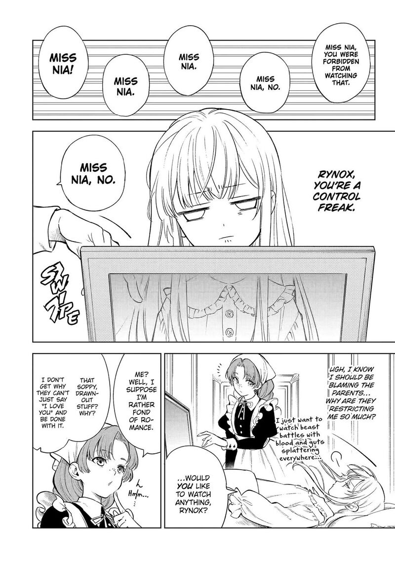 Kyouran Reijou Nia Liston Byoujaku Reijou Ni Tensei Shita Kamigoroshi No Bujin No Karei Naru Musouroku Chapter 1 Page 19