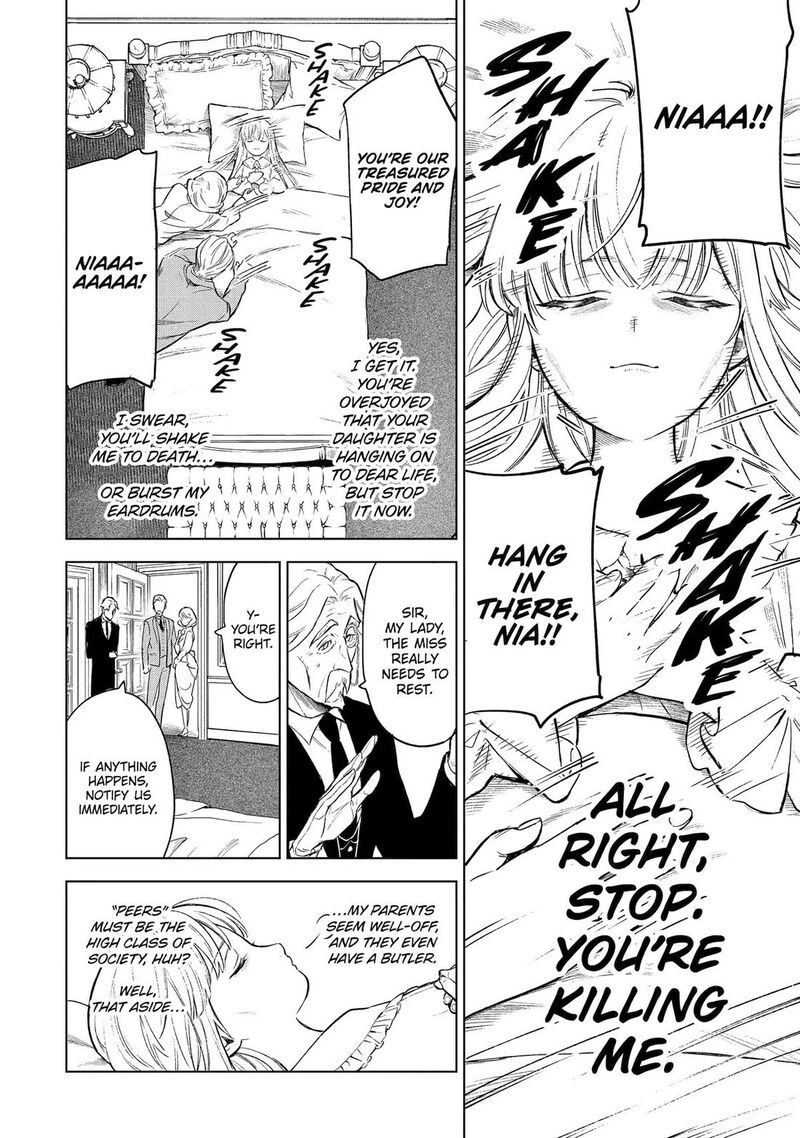 Kyouran Reijou Nia Liston Byoujaku Reijou Ni Tensei Shita Kamigoroshi No Bujin No Karei Naru Musouroku Chapter 1 Page 7