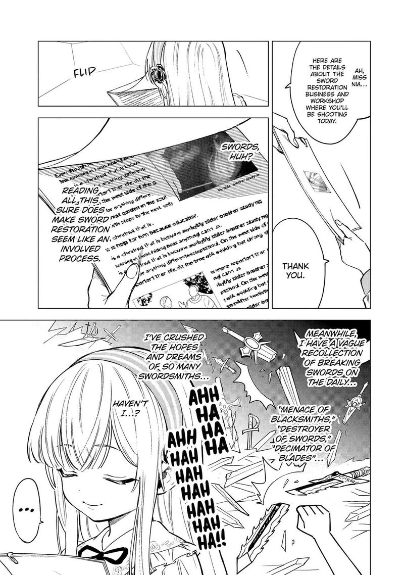 Kyouran Reijou Nia Liston Byoujaku Reijou Ni Tensei Shita Kamigoroshi No Bujin No Karei Naru Musouroku Chapter 2 Page 11