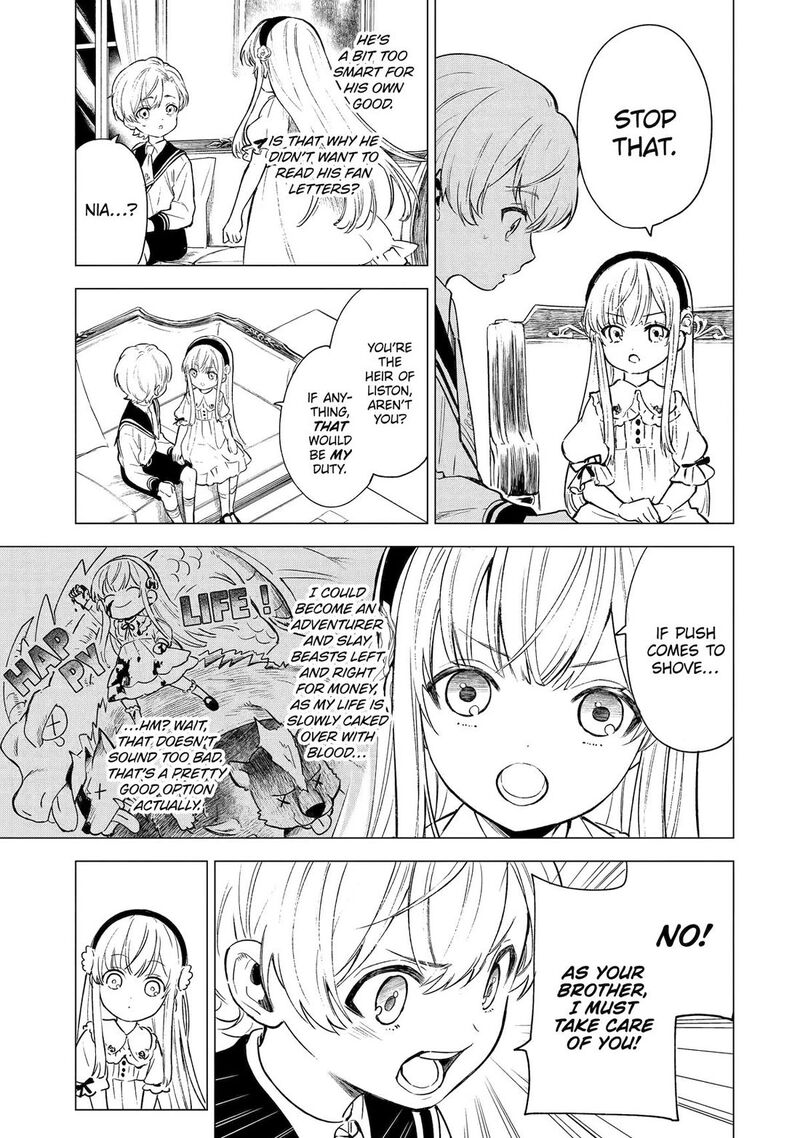 Kyouran Reijou Nia Liston Byoujaku Reijou Ni Tensei Shita Kamigoroshi No Bujin No Karei Naru Musouroku Chapter 2 Page 7