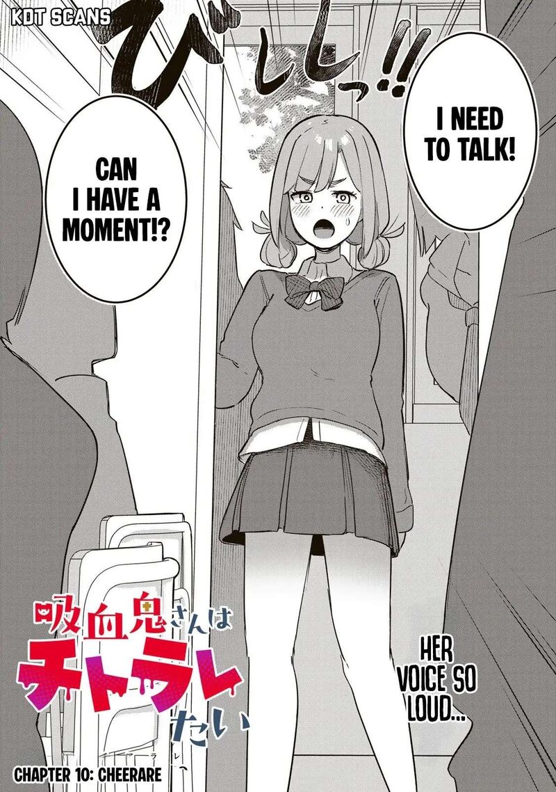 Kyuuketsuki San Wa Chitoraretai Chapter 10 Page 3