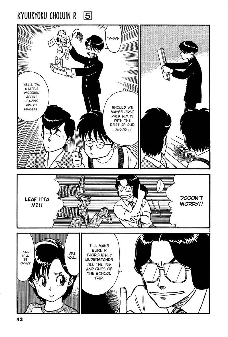 Kyuukyoku Choujin R Chapter 48 Page 9
