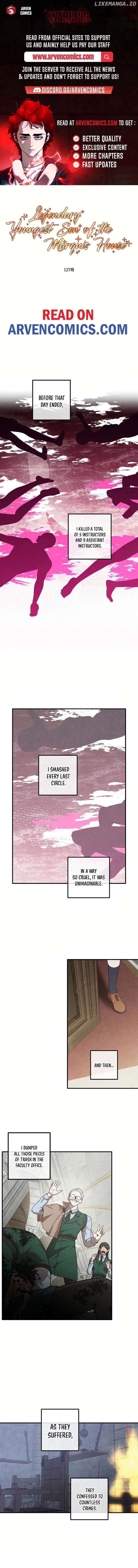Legendary Youngest Son Of The Marquis House Chapter 127 Page 1