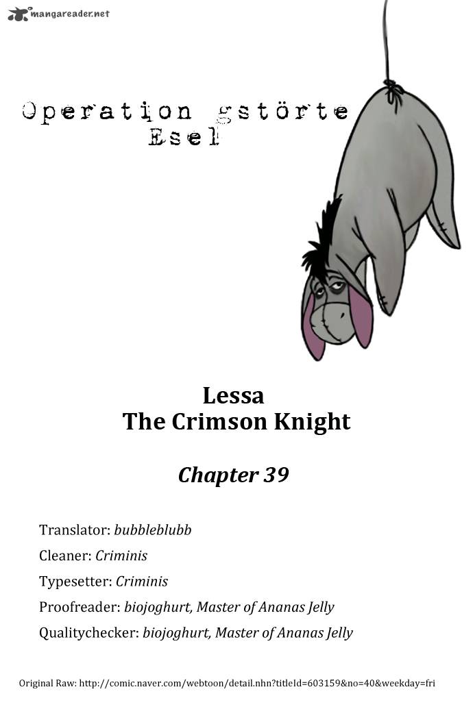 Lessa The Crimson Knight Chapter 39 Page 1