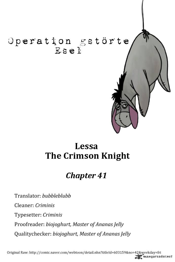 Lessa The Crimson Knight Chapter 41 Page 1