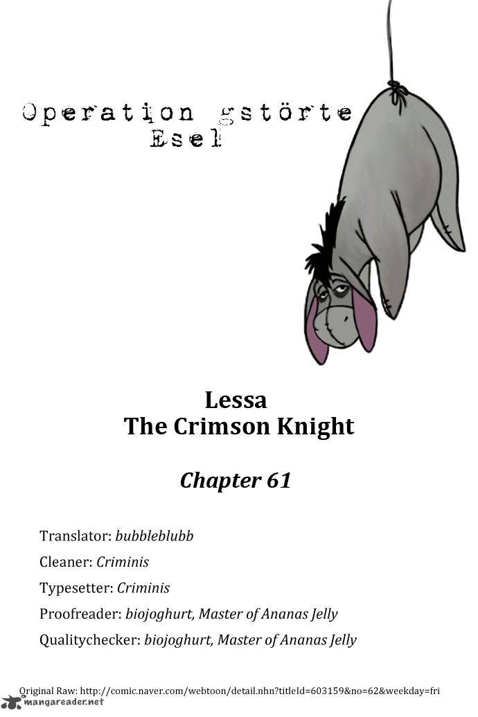 Lessa The Crimson Knight Chapter 61 Page 1