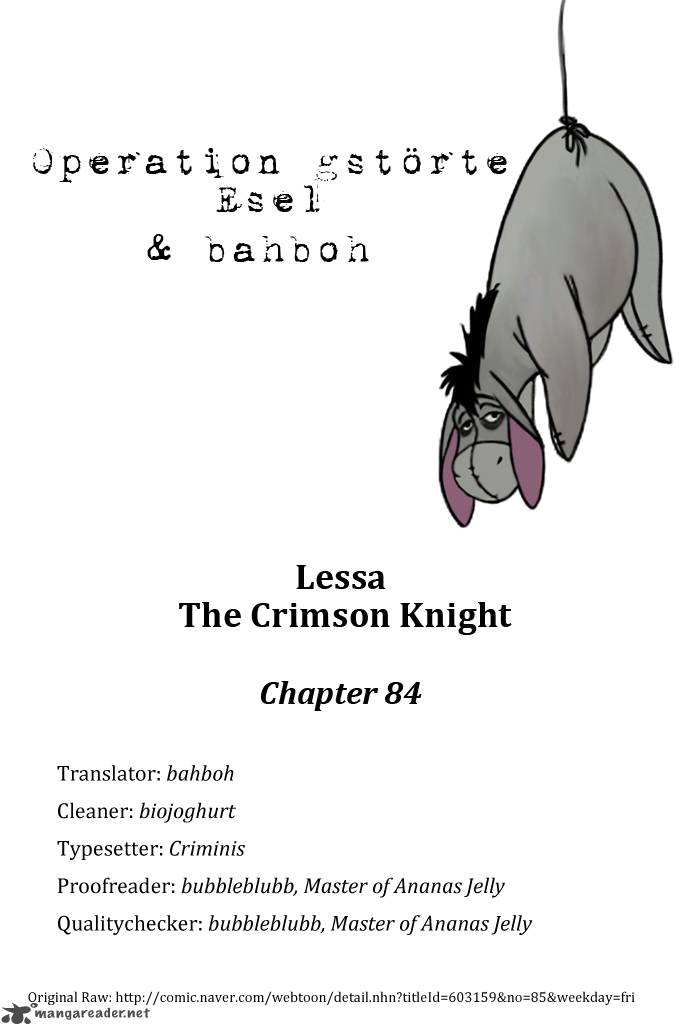 Lessa The Crimson Knight Chapter 84 Page 1