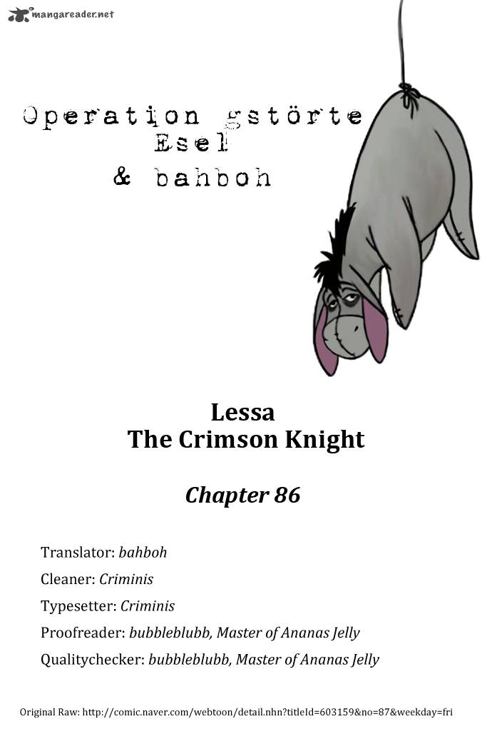 Lessa The Crimson Knight Chapter 86 Page 1