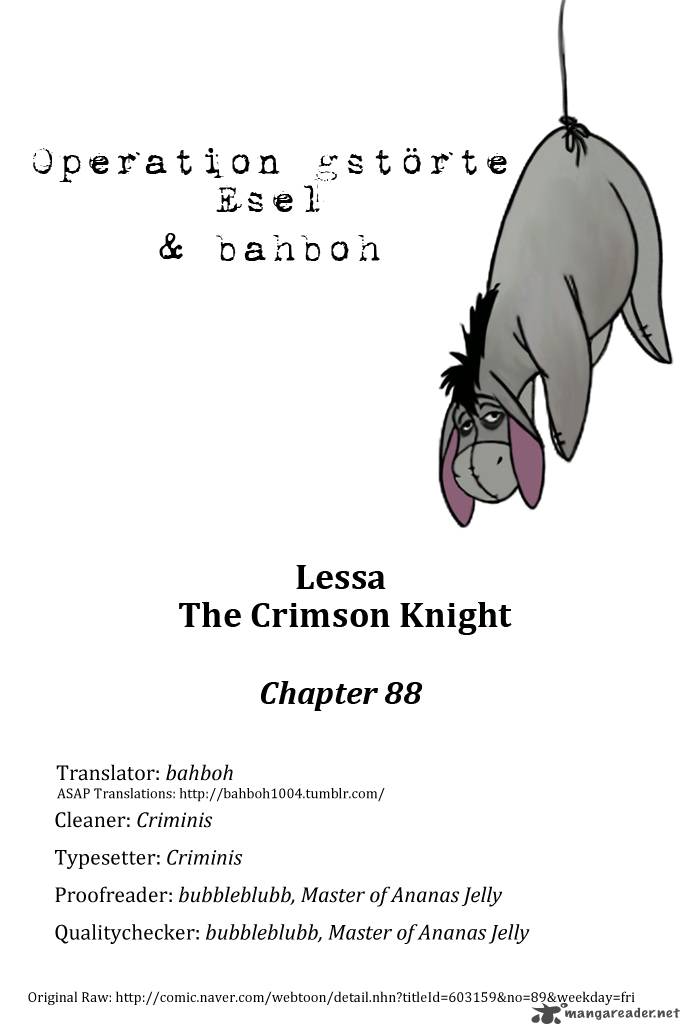 Lessa The Crimson Knight Chapter 88 Page 1