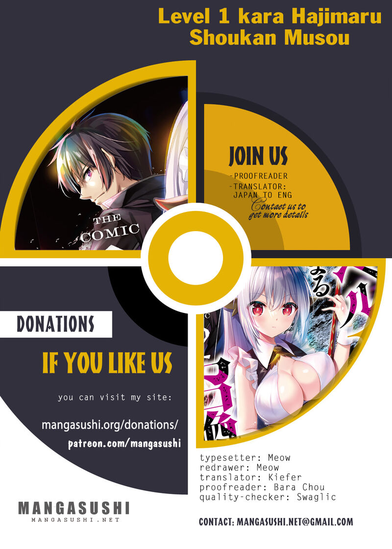 Level 1 Kara Hajimaru Shoukan Musou Chapter 38 Page 1
